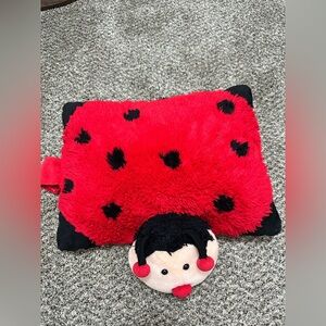 Lady bug pillow pet